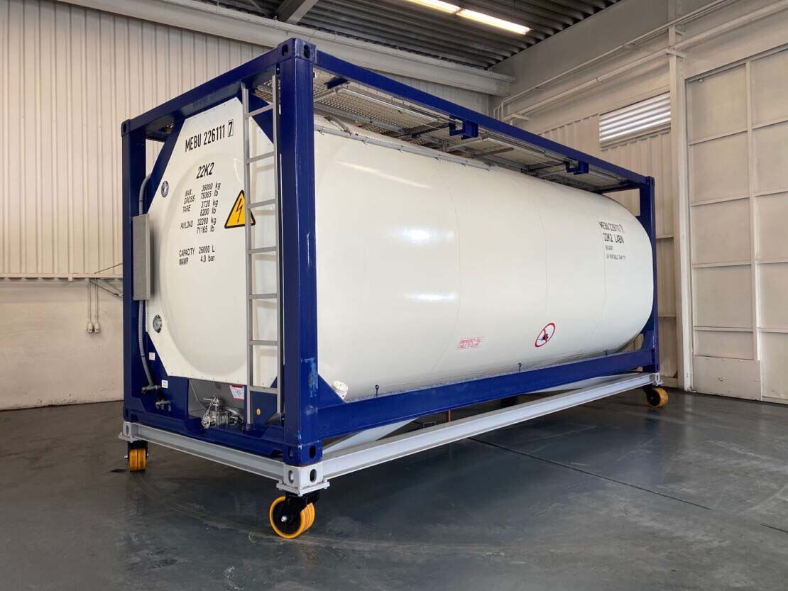ISO Tank Liners 25,000L — Chemical shipping