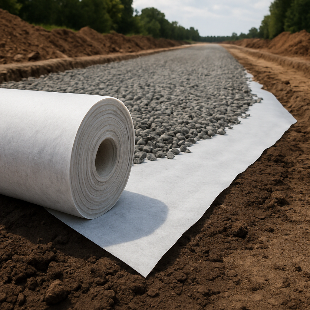 Geotextile Fabrics Nonwoven 200gsm — Ground stabilization