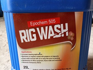 Rig Wash Liquid Industrial — Degreasing