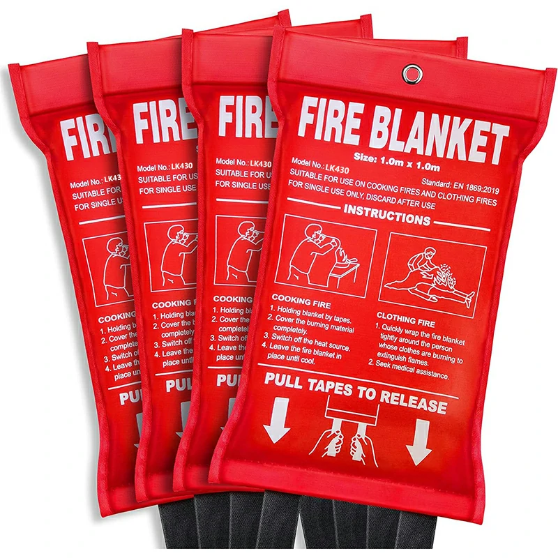 Fire Blanket Materials Fiberglass 2x3m — Fire protection - Image 3