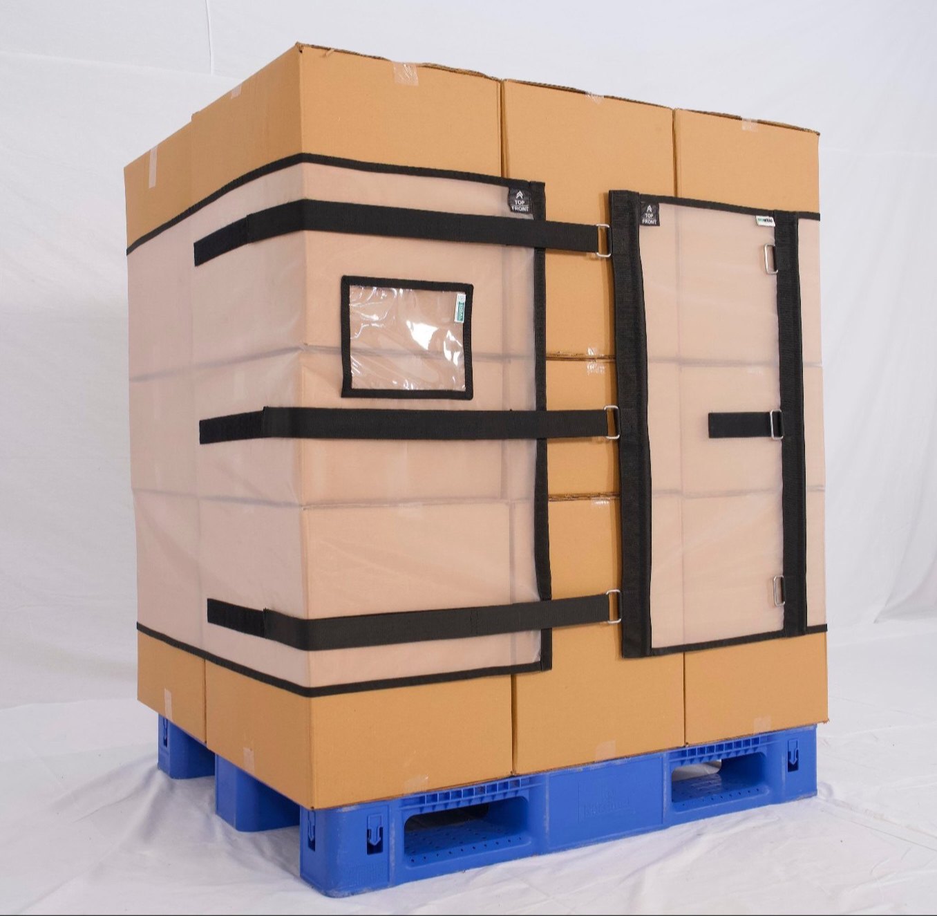 Heavy-Duty Pallet Covers 1.2m x 1.0m — Cargo protection