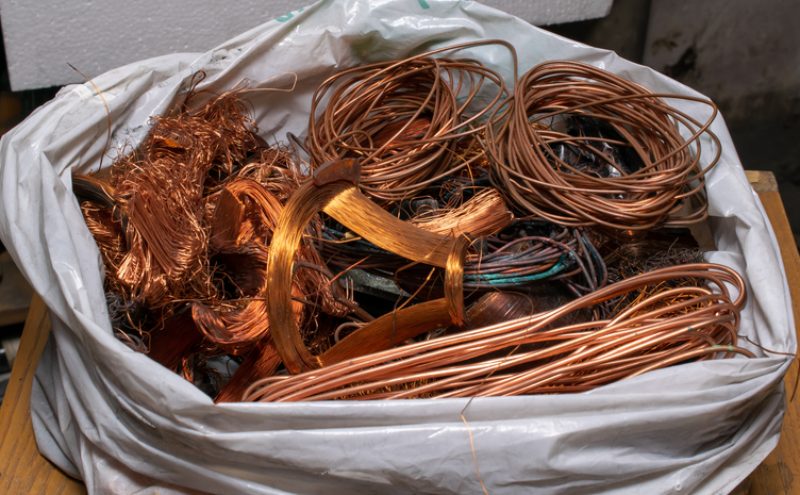 Reclaimed Copper Wire