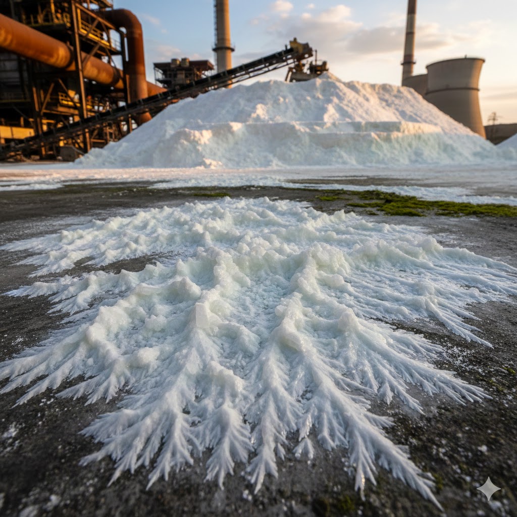 Power Plant Lime Residue