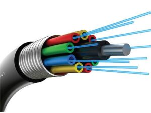 Armored Fiber Optic Cable — Data transmission