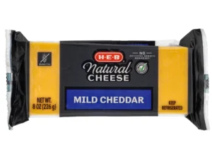 Cheddar cheese blocks