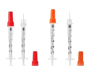 Insulin Syringe 1ml U-100 Fixed Needle