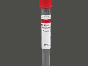 Plain Serum Blood Collection Tube 5ml Red Cap