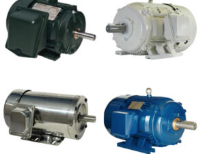 Industrial electric motors (3-phase AC motors)
