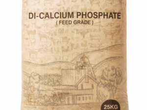 Feed-grade dicalcium phosphate
