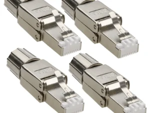 RJ45 industrial Cat6A shielded connector
