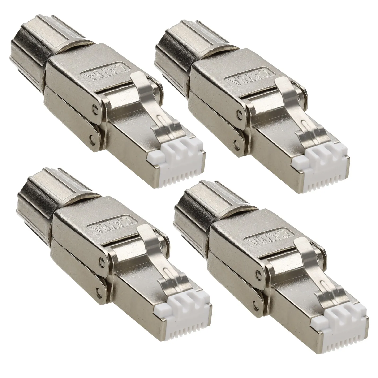 RJ45 industrial Cat6A shielded connector