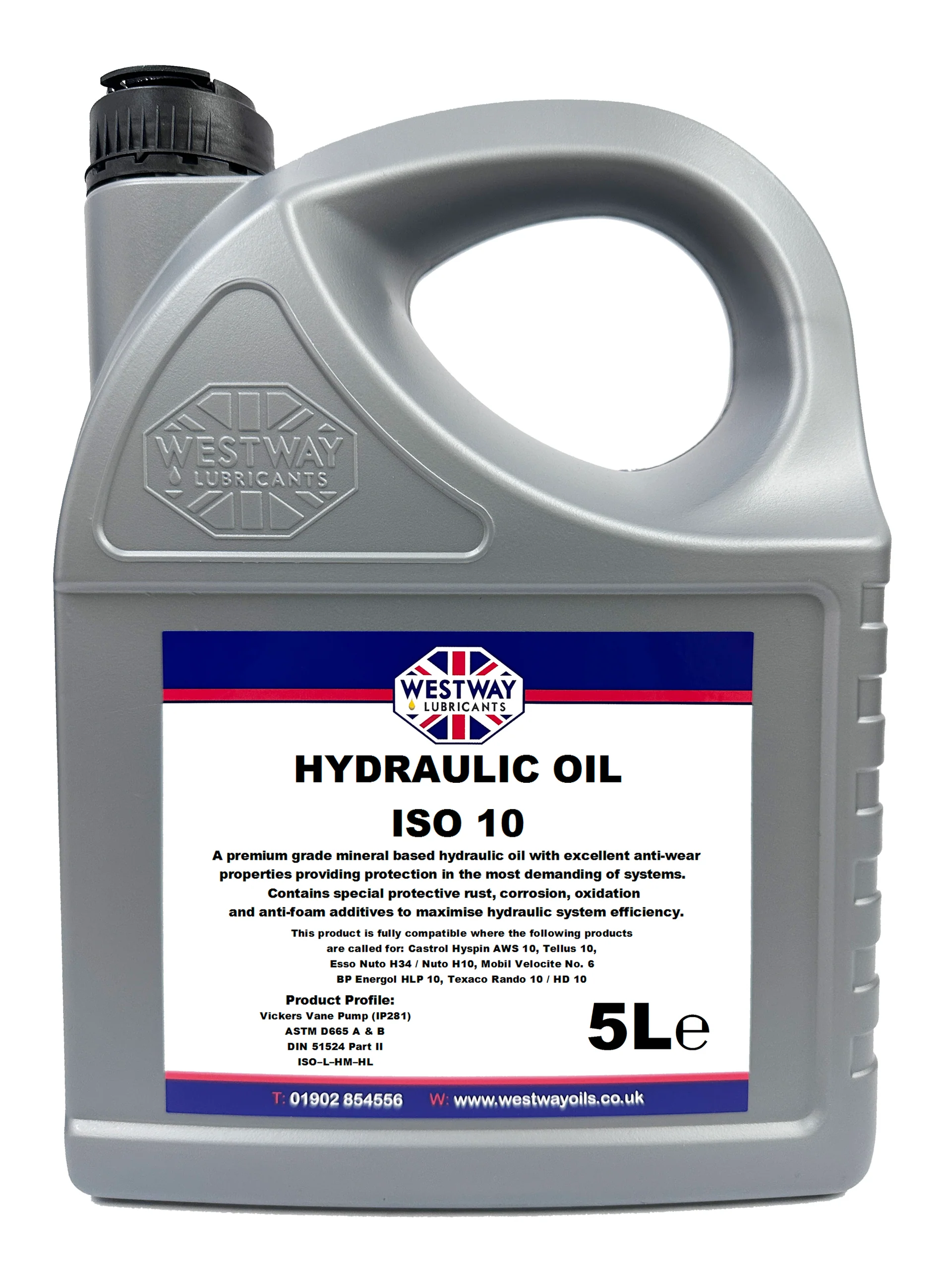 Hydraulic oil ISO VG grades