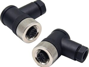 M12 A-coded 4 pin connector IEC 61076-2-101