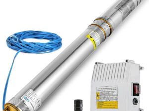 Submersible deep-well pump