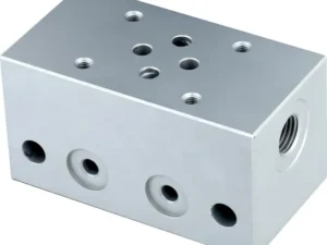 CNC hydraulic manifold block