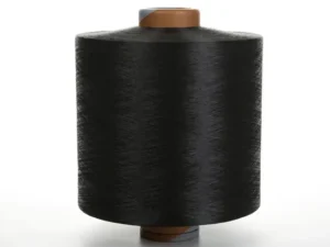 Polyester Black Dope Dyed Yarn 150D Uniform