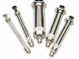 Gas tight syringe