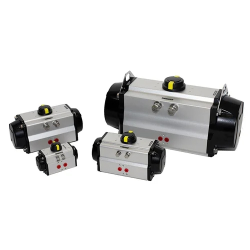 Pneumatic actuator rotary