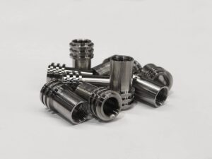 CNC machined titanium Ti-6Al-4V AS9100 part