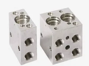 Hydraulic valve block manifold