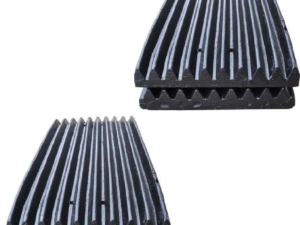 Crusher jaw plate AR steel
