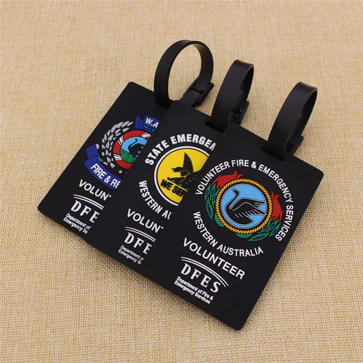 PVC Soft Rubber Tag Branding Grade