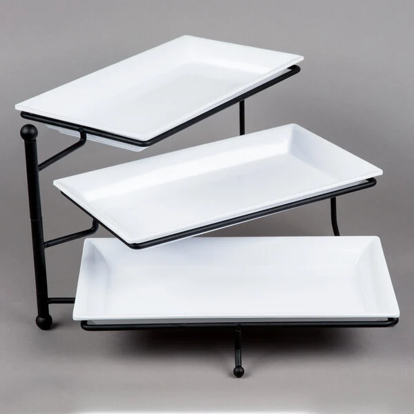 Mobile Serving Rack 3 Tier Unit — FTS-006