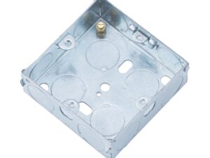 GI metal back box — BS EN 60670-1