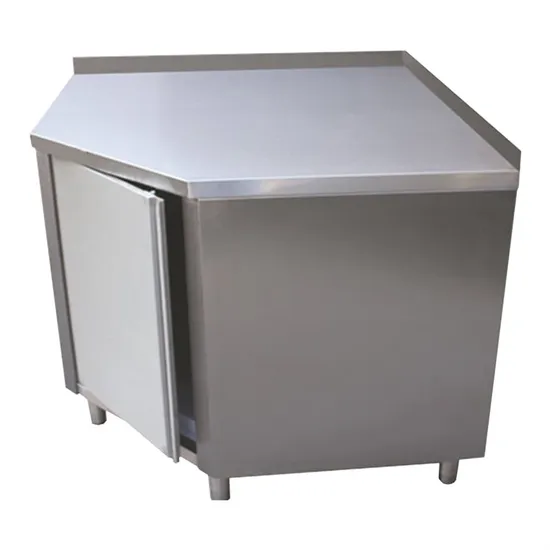 Corner Stainless Work Table Unit — SSF-012