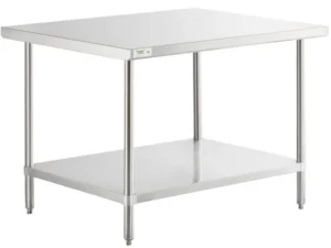 Prep Table With Undershelf SS Unit — SSF-011