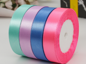 Satin Ribbon Trim 25 MM Decorative Grade