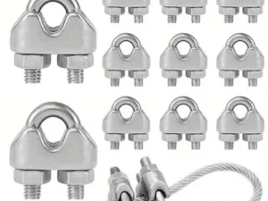 U bolt cable fixing clamp — ISO 898-1 / EN 13411