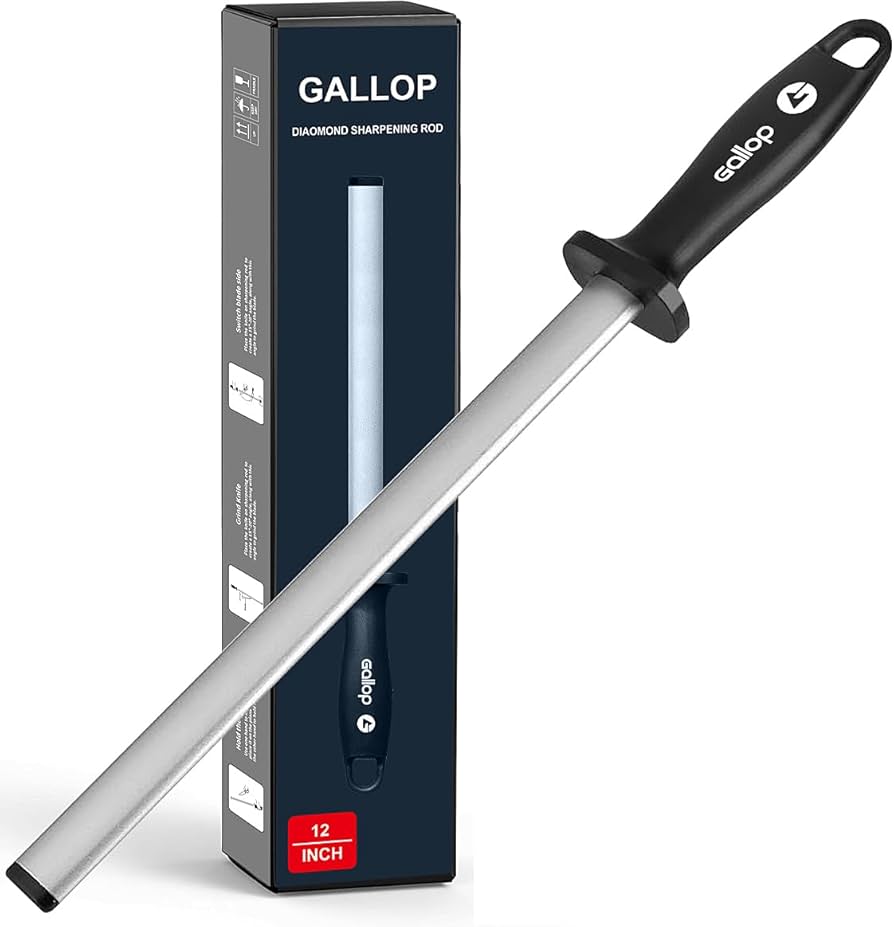 Knife Sharpening Rod Steel Honing Tool — OKC-027