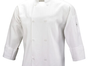 Chef Uniform Jacket Cotton Blend Industrial Set — OKC-001
