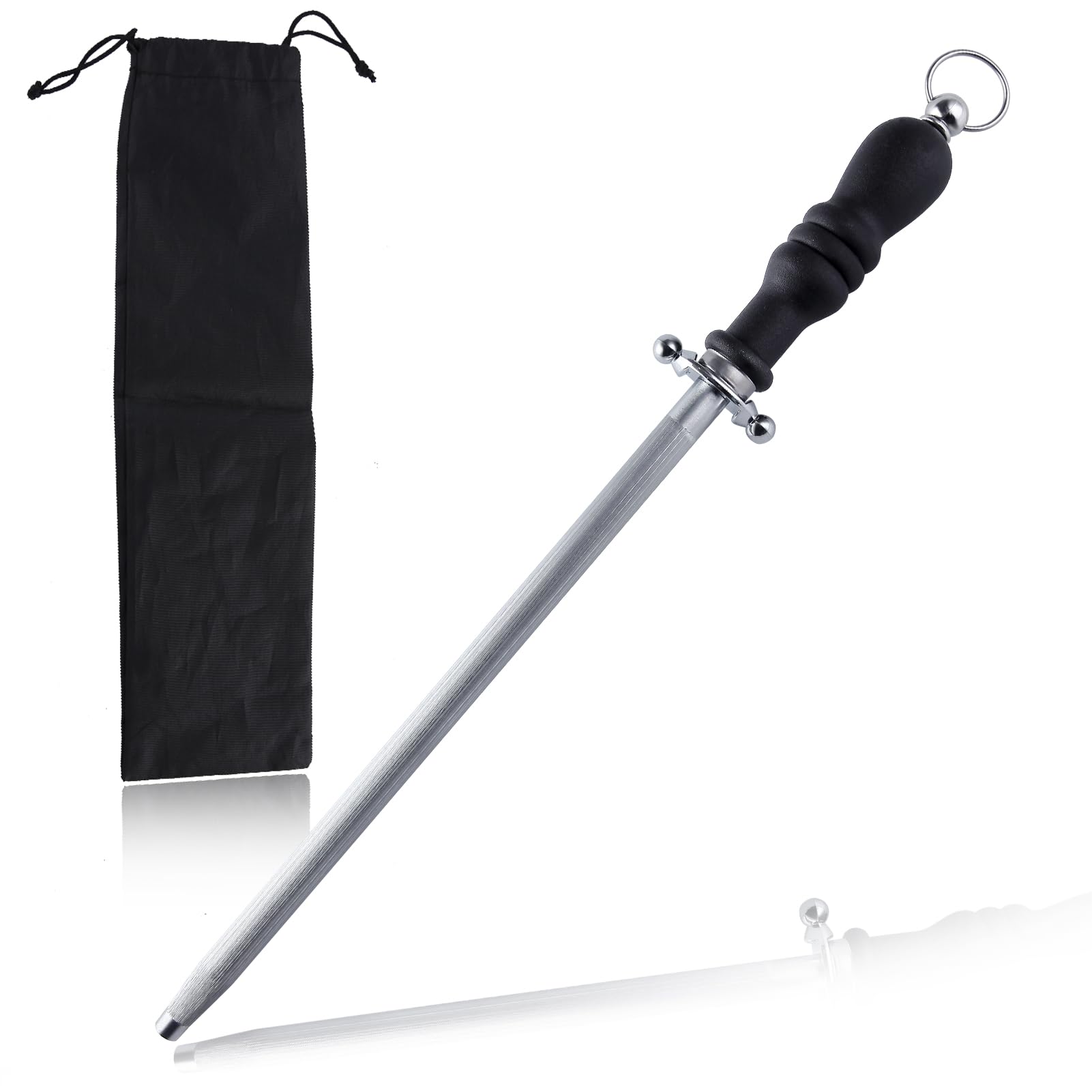 Knife Sharpening Rod Steel Honing Tool — OKC-027 - Image 2