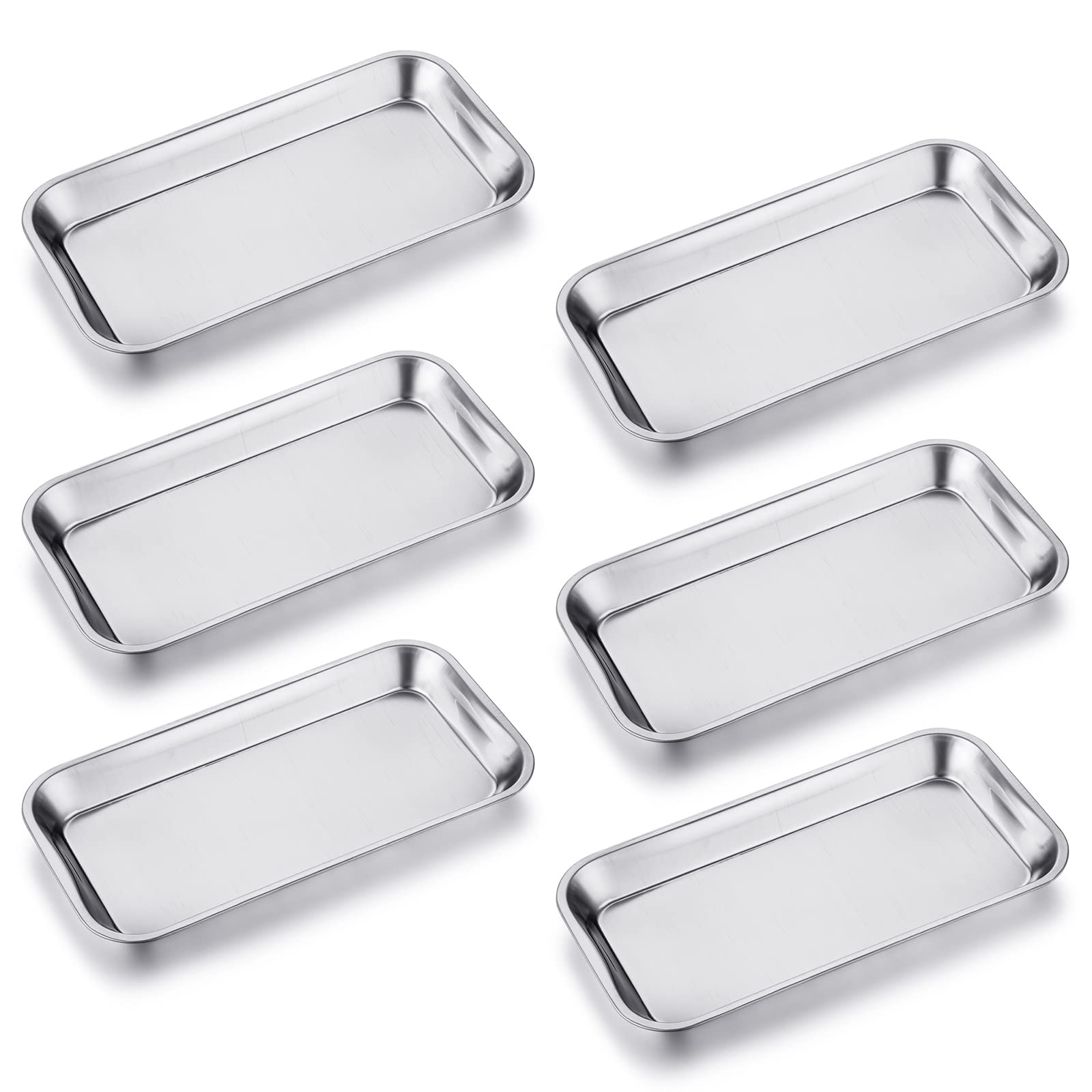 Stainless Serving Tray Rectangular Set — FTS-004