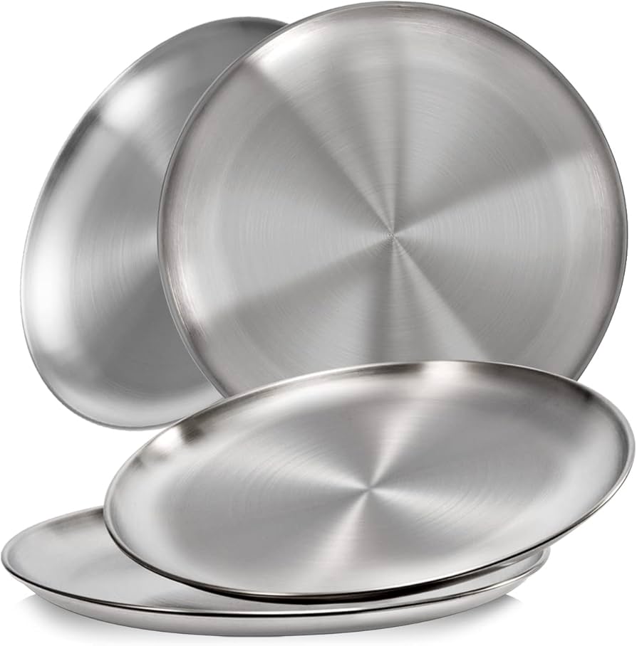 Catering Plate Set Stainless Bulk Pack — FTS-008 - Image 2