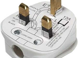 13A plug top fused — BS 1363-1