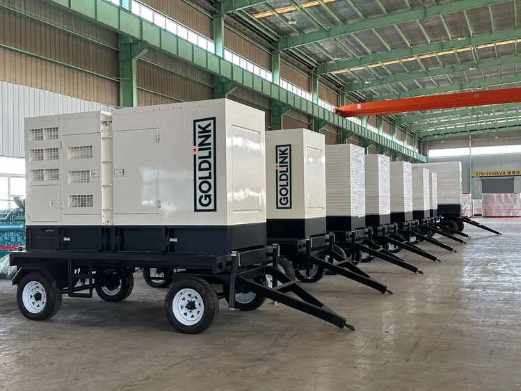 Wheel-Mounted Mobile Diesel Generator — WMDG-007