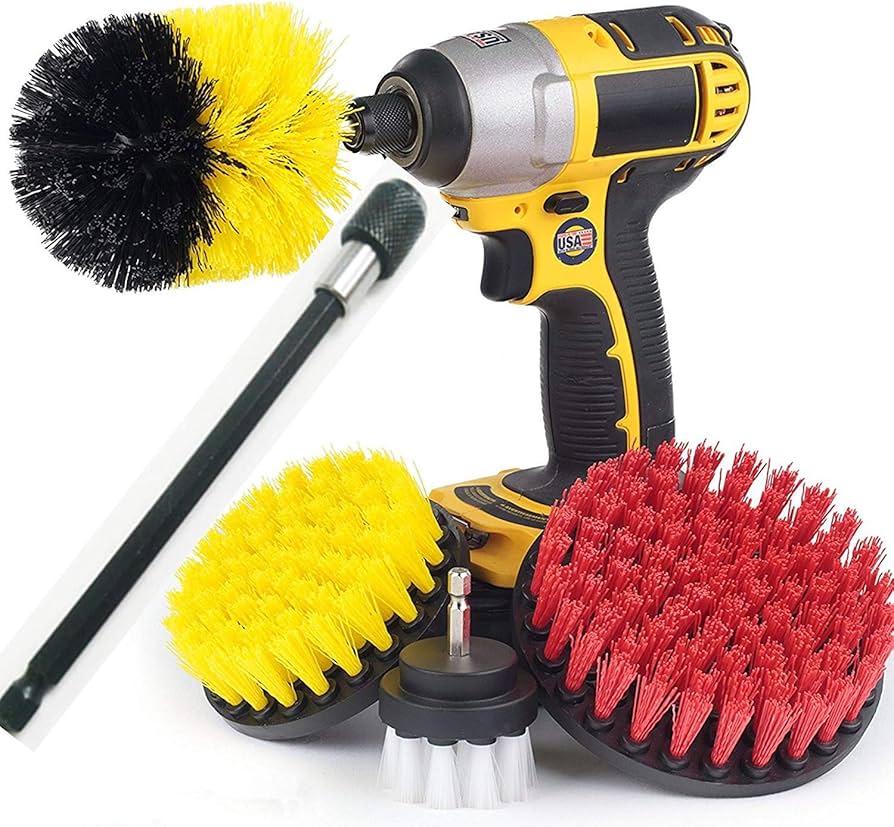 Cleaning Brush Set Nylon Heavy Duty Pack — OKC-005