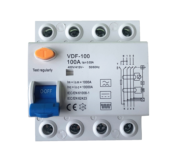 2 pole RCCB earth leakage breaker — IEC 61008-1 - Image 3
