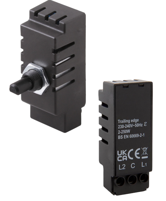 Rotary dimmer switch LED compatible — BS EN 60669-2-1 - Image 3
