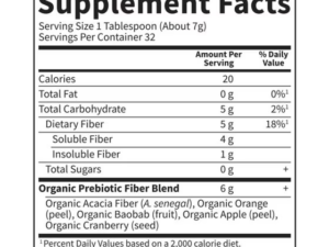 Low Glycemic Fiber System FPS2-011