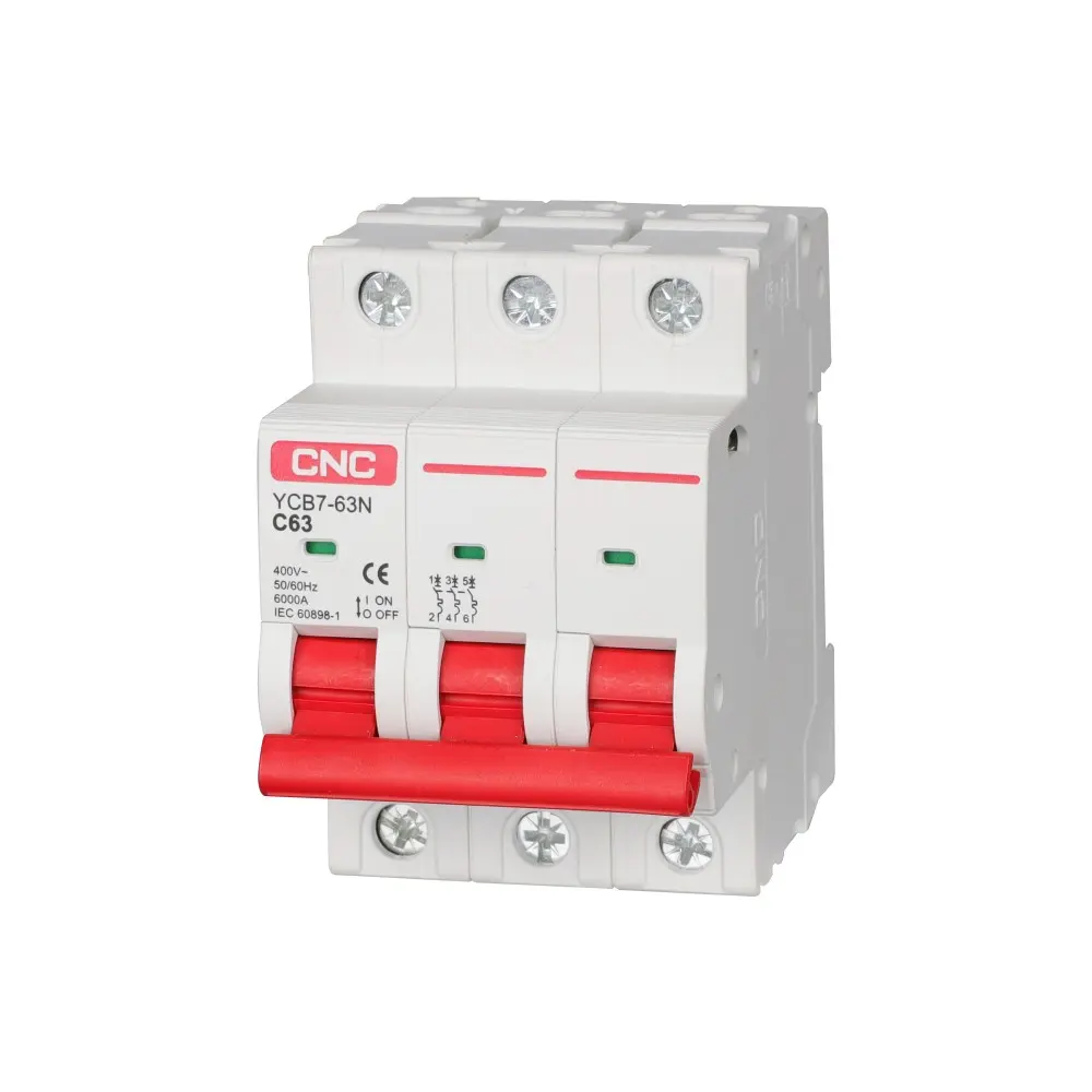 Triple pole MCB 6–63A — IEC 60898-1 - Image 3