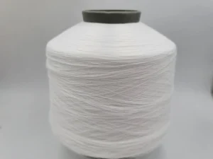 Polyester Grey Yarn Raw White