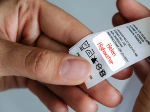 Adhesive Backed Label Temporary Tagging