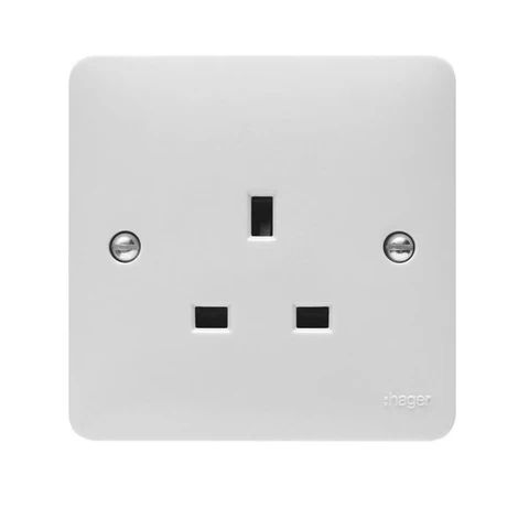 13A UK socket outlet switched — BS 1363-2