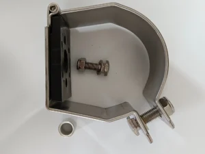 Stainless steel cable clamp — IEC 61914