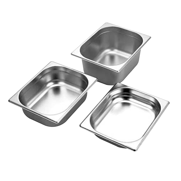 GN Pan Stainless Steel Half Size Set — FTS-002 - Image 3