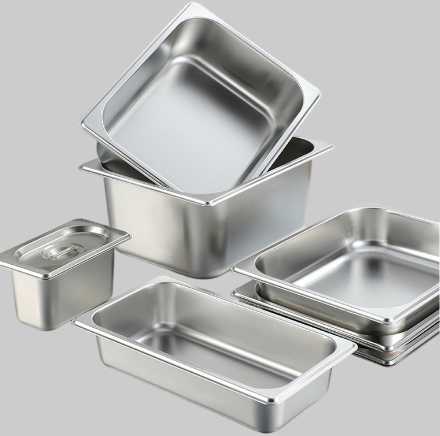 GN Pan Stainless Steel Half Size Set — FTS-002